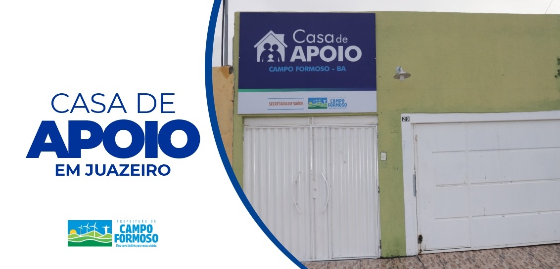 A gestão municipal de Campo Formoso inaugura Casa de Apoio, em Juazeiro