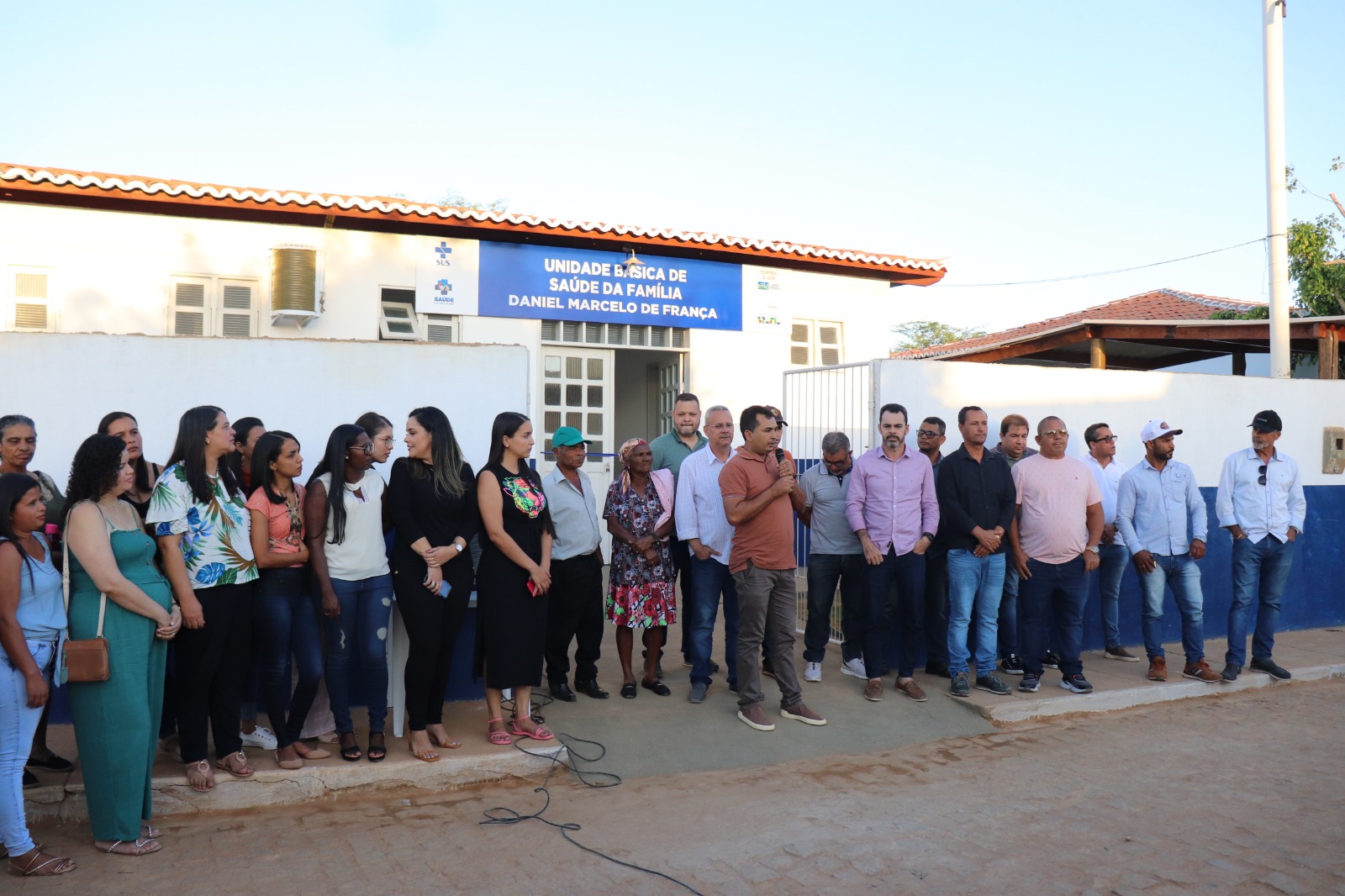 PREFEITURA INAUGURA UNIDADE BÁSICA DE SAÚDE DA FAMÍLIA DO POVOADO DE