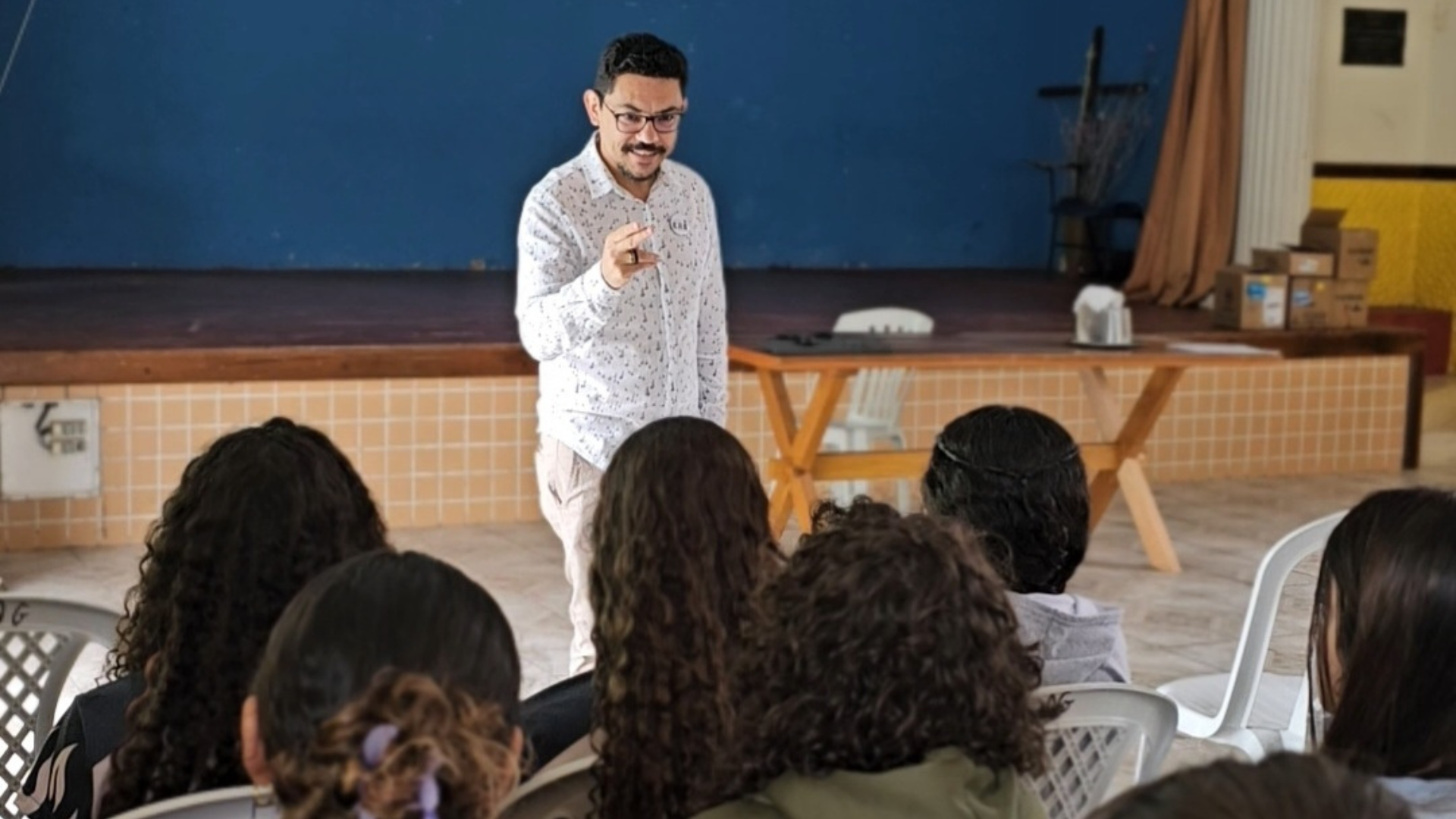 PROJETO ANTIRRACISTA NO ESPORTE PROMOVE PALESTRA NO COLÉGIO PRESBITERIANO AUGUSTO GALVÃO