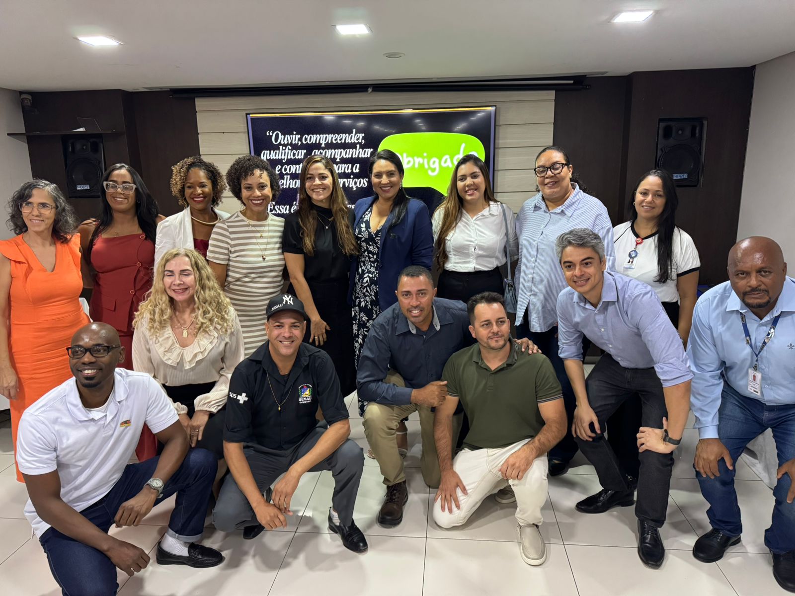 CAMPO FORMOSO ESTEVE NO 1º ENCONTRO MACROREGIONAL DAS OUVIDORIAS SUS BAHIA/SESAB