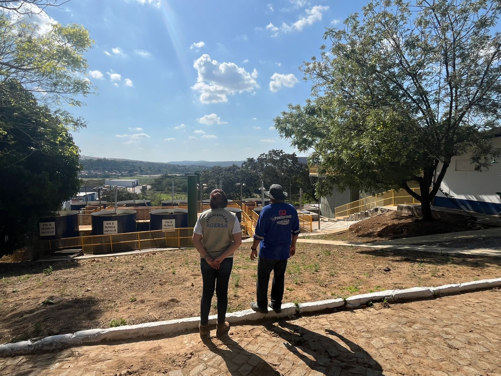 AGERSA REALIZA FISCALIZAÇÃO ORDINÁRIA DOS SERVIÇOS DE SANEAMENTO BÁSICO EM CAMPO FORMOSO