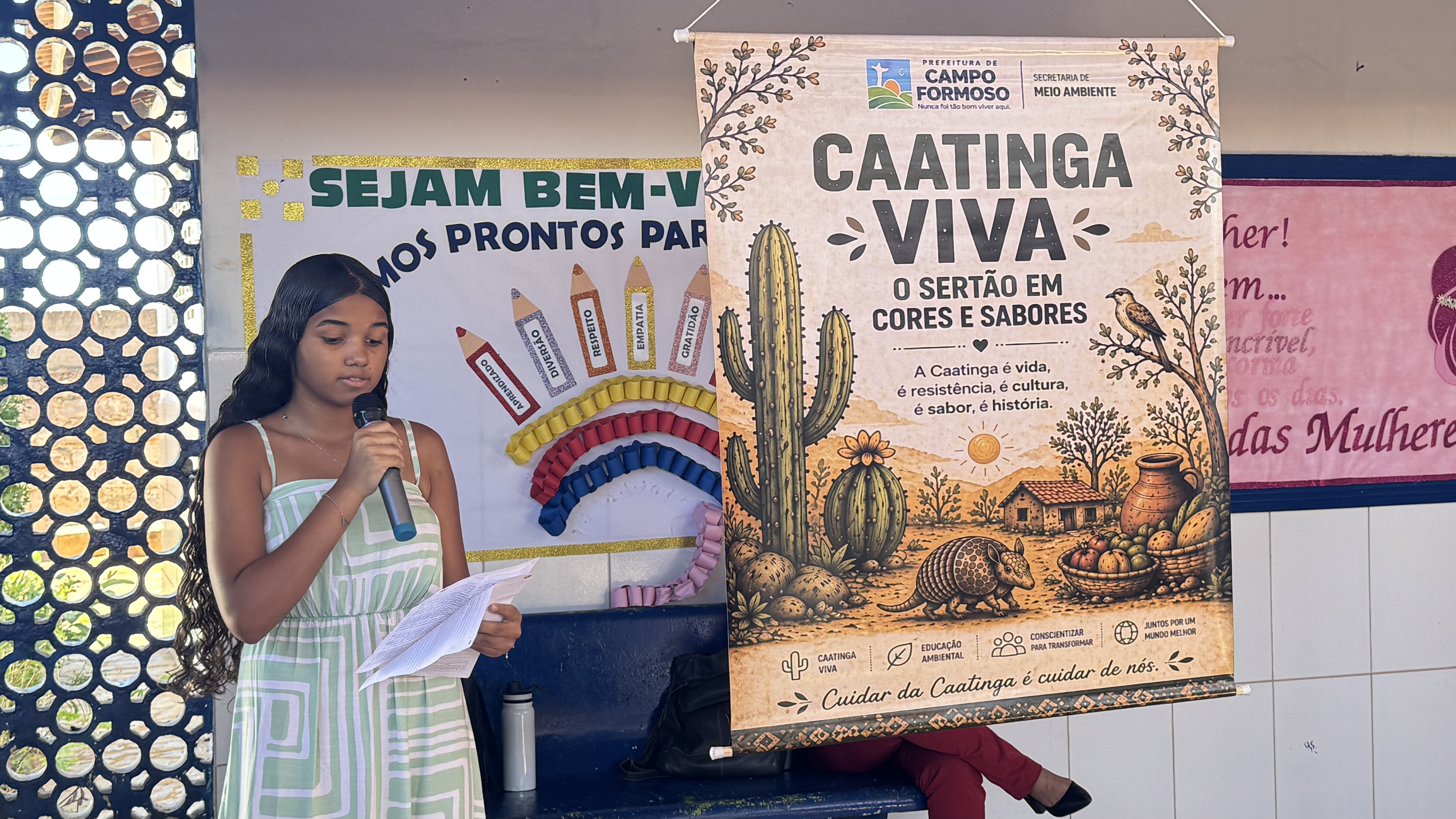 GESTÃO MUNICIPAL CELEBRA DIA DA CAATINGA COM PROGRAMAÇÃO EDUCATIVA EM TIQUARA