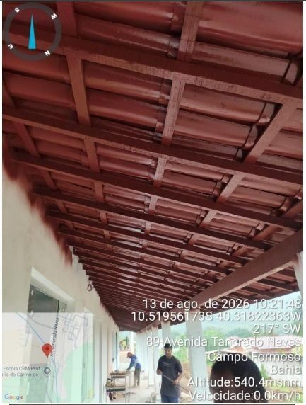 EXECUÇÃO DE PINTURA DE ACABAMENTO EM PAREDES EXTERNAS